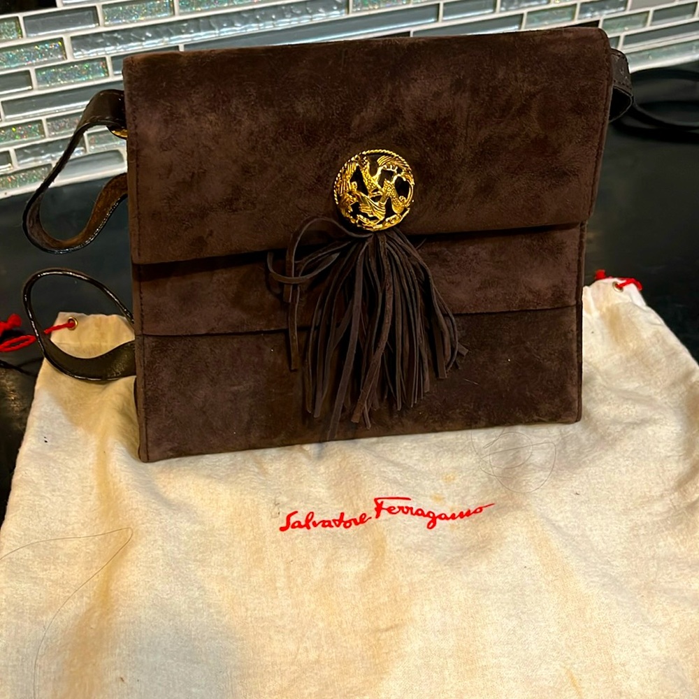 Vintage Salvatore Ferragamo bag.